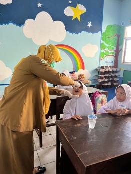 PIN POLIO TAHAP 2 SDN 655 Tirowali