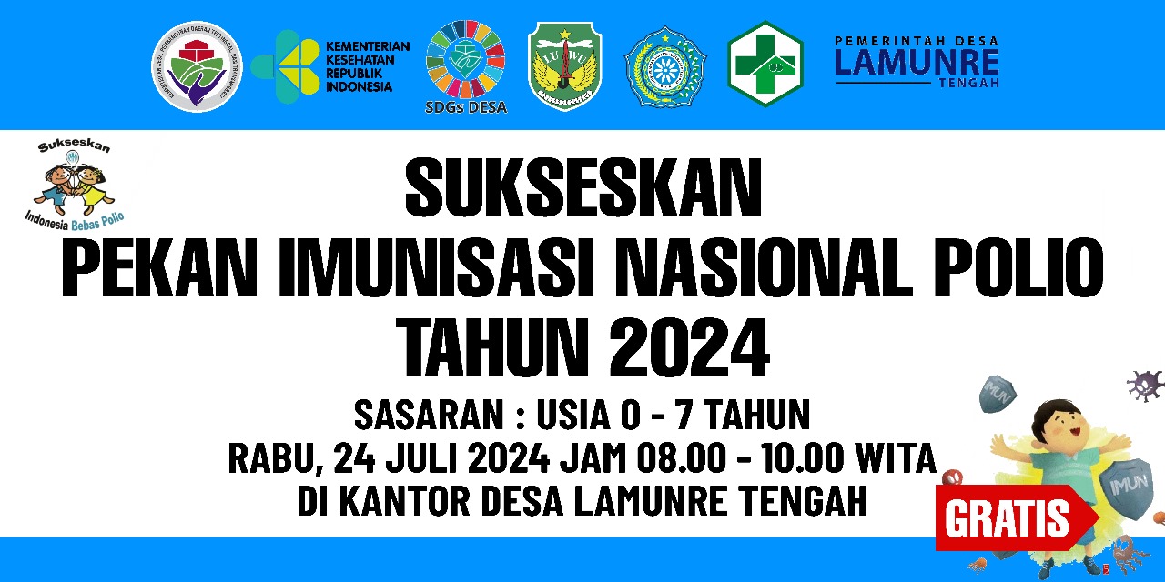 IMUNISASI POLIO TAHUN 2024